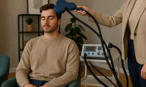 ElectroMagnetic Brain Pulse (EMBP) is a cutting-edge, non-invasive neuromodulation therapy designed to restore and optimize brain function by targeting abnormal neurological activity.